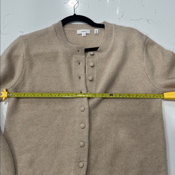 ALC Skyler 100% Cashmere Cardigan - Picture 13 of 14